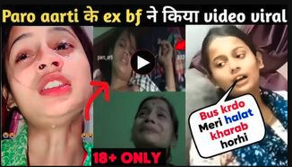 Paro aarti ka Leaked Viral Video Original MMS Link Download On Telegram, Twitter, Reddit