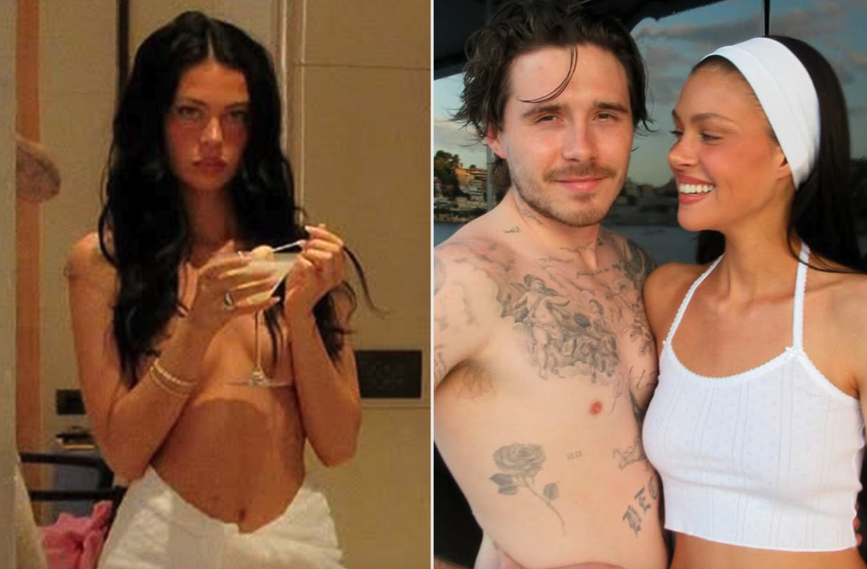 Popular Actress Nicola Peltz Beckham poses n*d£ in bath in snap taken by husband Brooklyn Beckham