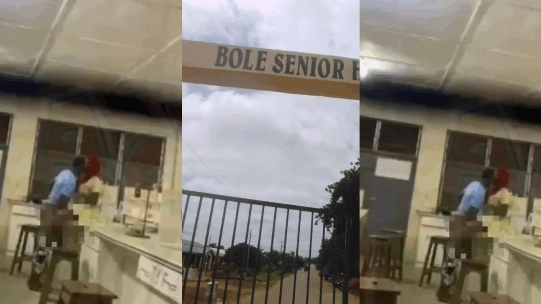 VIDEO: Bole SHS Teacher and Student Leak Tape Trending Online (Watch)